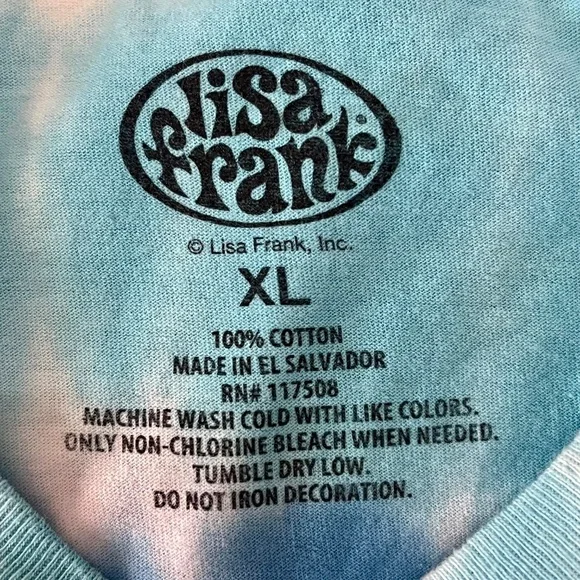 Lisa Frank vintage tye dye t shirt size XL READ - Picture 7 of 7
